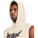 Camiseta Regata Masculina Under Armour com Capuz Project Rock - Foto 3