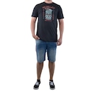 Camiseta Hurley Tiki Drink - Masculina - Foto 5