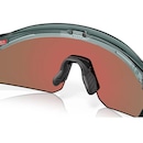 Óculos de Sol Unissex Oakley Hydra Crystal Black Prizm Violet - Foto 5