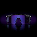Óculos de Sol Unissex Oakley Hydra Crystal Black Prizm Violet - Foto 6