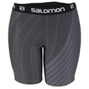 Shorts Salomon Graphic Cintura Elástica Tight 2 W Ajuste Skin Fit - Feminina - Foto 1