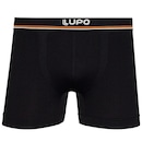 Kit Cuecas Boxer Lupo Microfibra Sem Costura - 2 Unidades - Adulto - Foto 3