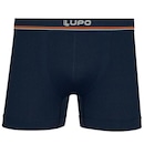 Kit Cuecas Boxer Lupo Microfibra Sem Costura - 6 Unidades - Adulto - Foto 1