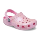 Sandália Crocs Classic Clog Glitter - Infantil - Foto 4