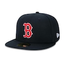 Boné Aba Reta New Era 59Fifty MLB Boston Red Sox - Fechado - Adulto - Foto 1
