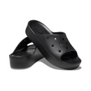 Chinelo Slide Crocs Classic Plataform - Feminino - Foto 3