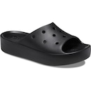 Chinelo Slide Crocs Classic Plataform - Feminino - Foto 4