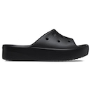 Chinelo Slide Crocs Classic Plataform - Feminino - Foto 1
