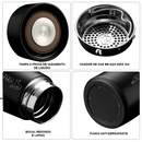 Garrafa Térmica Gold Sports SmartII com Termômetro Digital Infusor de Chá - Foto 4