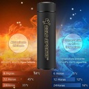 Garrafa Térmica Gold Sports SmartII com Termômetro Digital Infusor de Chá - Foto 5