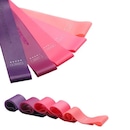 Kit de Faixas Elásticas Gold Sports Female - Tensões, Super Leve, Leve, Média, Forte e Super Forte mais uma Sacola para Transporte - Foto 1