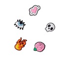 Jibbitz Crocs Símbolos de Desenhos à Mão - 5 unidades - Foto 1