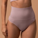 Calcinha Cintura Alta She Semi Compressão sem Costura - Adulto - Foto 1