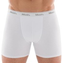 Cueca Boxer Longa Mash Masculina Cotton Algodão Elástico - Foto 2