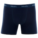 Cueca Boxer Longa Mash Masculina Cotton Algodão Elástico - Foto 1