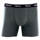 Cueca Boxer Longa Mash Masculina Cotton Algodão Elástico - Foto 1