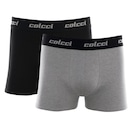 Kit Cueca Boxer Colcci 2 Peças Masculina Algodão com Elástico - Foto 1