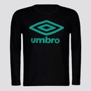 Camiseta Umbro ML Basic UV - Infantil - Foto 1