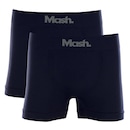 Kit Cuecas Boxer Mash Microfibra Sem Costura - 2 unidades - Adulto - Foto 1