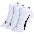 Kit de Meias Sapatilha Puma Logo co 3 Pares - Adulto - Foto 1