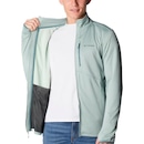 Jaqueta Columbia Park View? Full Zip Fleece Verde - Masculina - Foto 4