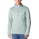 Jaqueta Columbia Park View? Full Zip Fleece Verde - Masculina - Foto 1