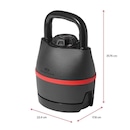 Kettlebell Regulável Bowflex Selecttech 840 - de 3,6 a 18 Kg - Foto 3