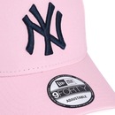 Boné New York Yankees MLB Aba Curva New Era 9Forty Snapback BON147 - Adulto - Foto 3