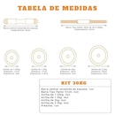 Kit de Musculação Yangfit Halteres -16 Anilhas - 3 Barras Peso Academia - 30kg - Foto 9