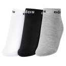 Kit de Meias Sapatilha adidas Logo Linear Ankle Com 3 Pares - Adulto - Foto 5