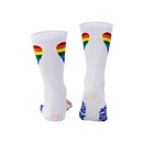 Meia Cano Médio HUPI Colorful Heart 34 ao 38 - Adulto - Foto 3