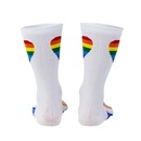 Meia Cano Médio HUPI Colorful Heart 34 ao 38 - Adulto - Foto 4