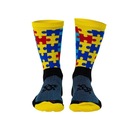 Meia Cano Médio HUPI Tea Autismo 34 ao 38 - Unissex - Foto 2