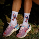 Meia Cano Médio HUPI Tea Autismo - 34 a 38 - Adulto - Foto 2