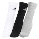 Kit Meias Cano Alto adidas Spw Crw - 41 a 43 - 3 Pares - Adulto - Foto 5
