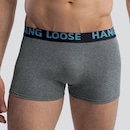 Kit de Cuecas Boxer Hang Loose Cotton Elástico - 2 Unds - Masculina - Foto 4