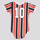 Body do São Paulo Listrado I Futfanatics - Infantil - Foto 2