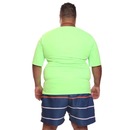 Camisa Térmica Dellas Fit Dry Fit Plus Size com Proteção Solar Uv - Masculina - Foto 2
