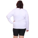 Camisa Térmica Dellas Fit Dry Fit Plus Size Manga Longa com Proteção Solar Uv - Feminina - Foto 2