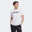 Camiseta Masculina adidas Manga Curta Logo Linear - Foto 4