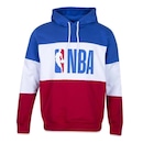 Blusão de Moletom com Capuz New Era Canguru World NBA - Masculino - Foto 1