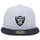 Boné Aba Reta New Era 59fifty NFL Las Vegas Raiders Core Fitted Fitted - Adulto - Foto 2