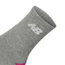 Kit Meias New Balance Lifestyle com 3 pares - 33 a 36 - Infantil - Foto 4
