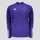 Blusão do Cruzeiro Treino Comissão 2023 adidas - Masculina - Foto 1