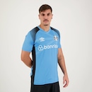 Camisa do Grêmio Aquecimento 2023 Umbro - Masculina - Foto 2