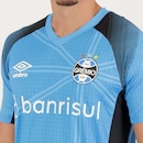 Camisa do Grêmio Aquecimento 2023 Umbro - Masculina - Foto 4