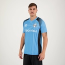 Camisa do Grêmio Aquecimento 2023 Umbro - Masculina - Foto 5