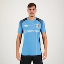 Camisa do Grêmio Aquecimento 2023 Umbro - Masculina - Foto 1