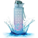 Garrafa Gold Sports Timer Mark - 1 Litro com Cartela de Adesivos - Foto 2