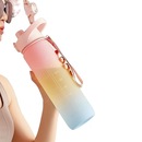 Garrafa Gold Sports Timer Mark - 1 Litro com Cartela de Adesivos - Foto 8